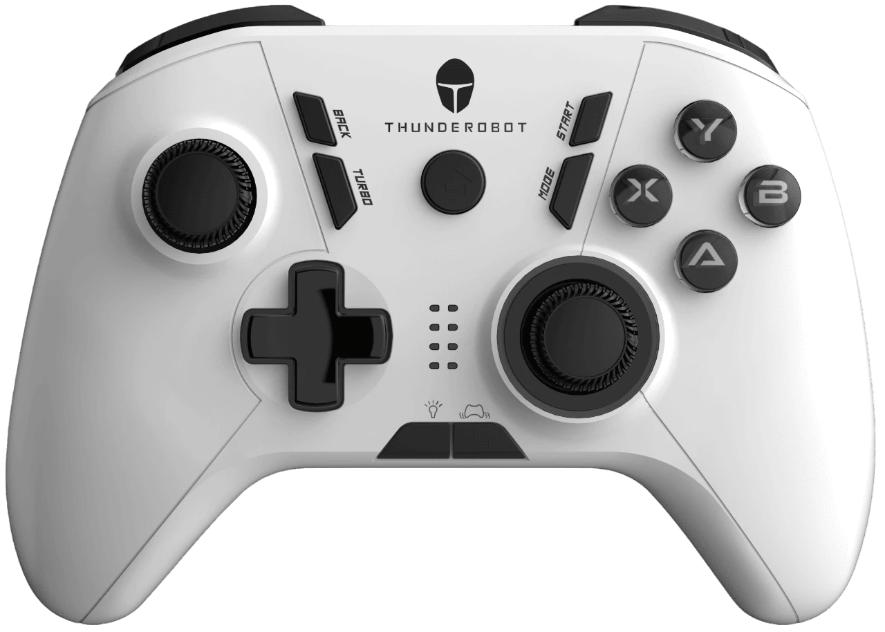 Игровой проводной контроллер Thunderobot G30 White